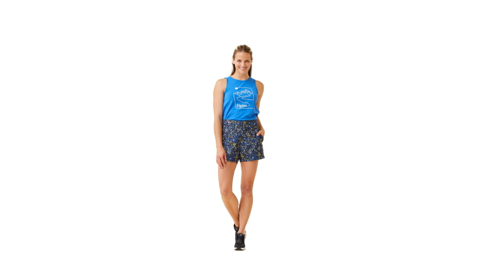 Krimson Klover Rory 5in Inseam Shorts - Womens, Lakeside Indigo, Large, S23101-666-L