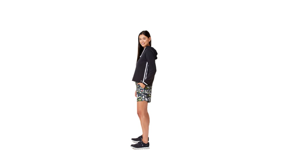 Krimson Klover Rory 7in Inseam Shorts - Womens, Floral Forest, Large, S23102-670-L