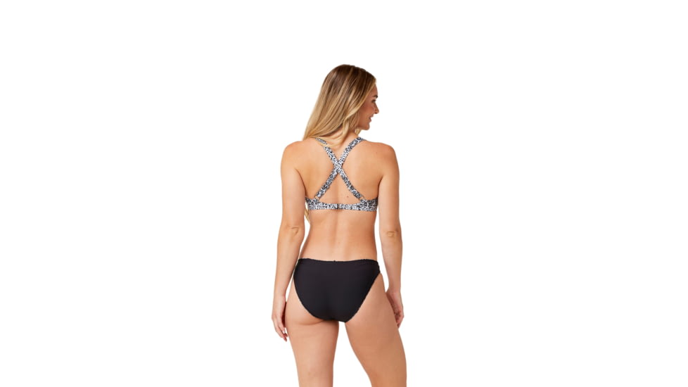 Krimson Klover Tilly Bikini Tops - Womens, Mtn Floral Black, Extra Large, S23134P-652-XL