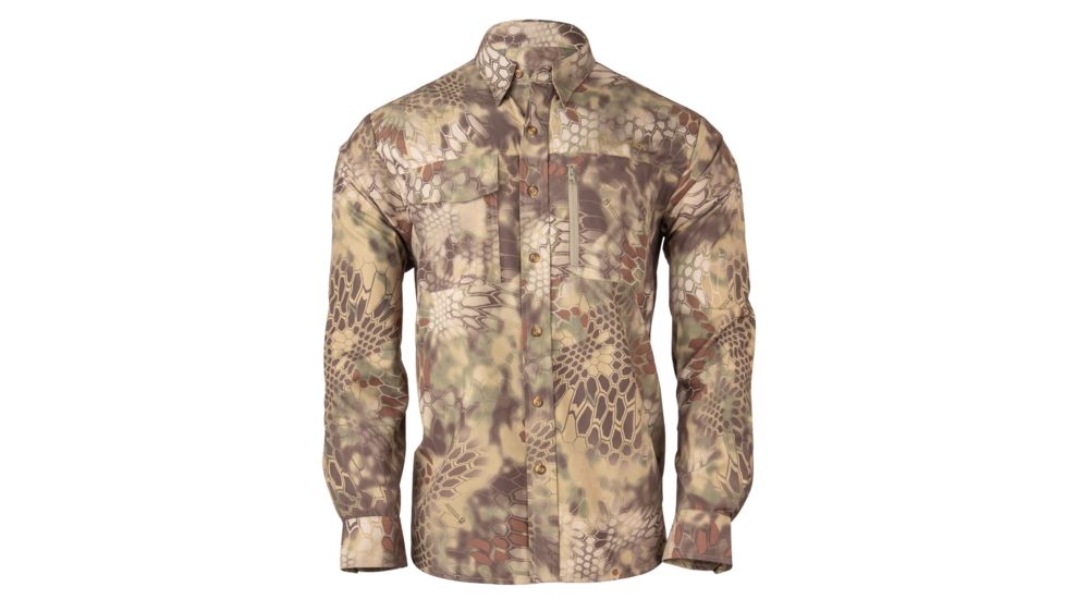 Kryptek Adventure 3 Long Sleeve Shirt - Mens, Mandrake, 3XL, 19ADV3LSM8