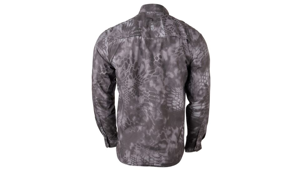 Kryptek Adventure 3 Long Sleeve Shirt - Mens, Typhon, Medium, 19ADV3LST4