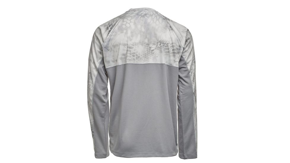 Kryptek Aura Long Sleeve - Men's, Wraith/Wolf Grey, Extra Large, 19AURLSYWG6