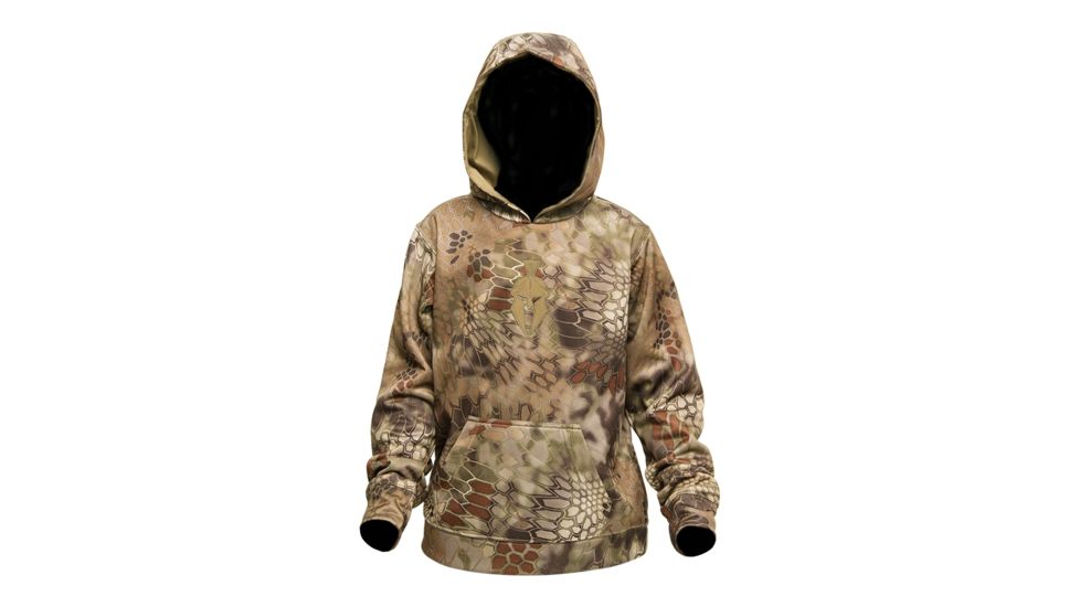 Kryptek Bellator Kids Hoodie, Highlander/Tan, 8 15BELTHT8