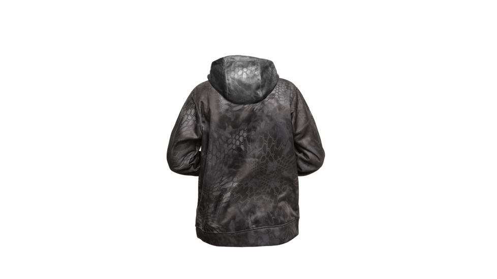 Kryptek Bellator Kids Hoodie, Typhon/Black, 8 15BELTTRB8