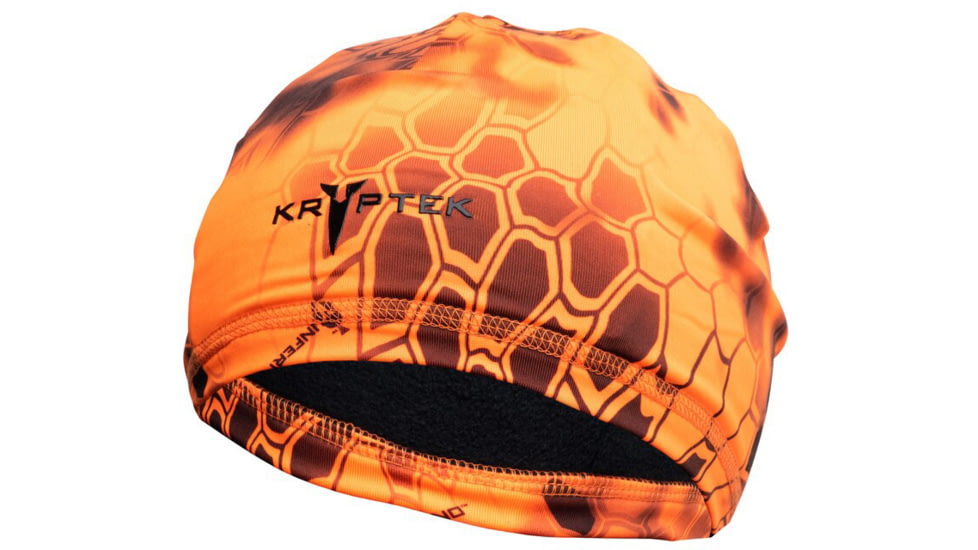 Kryptek Debossed Reversible Beanie, Inferno, OS, NSN N, 16DEBRBFOR