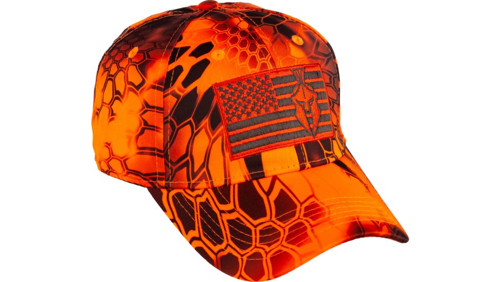Kryptek Flag Hat - Men's, Inferno, One Size, 15FLAGHF