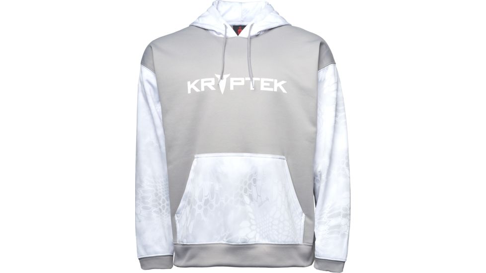 Kryptek Mars Hoodie - Mens, Wraith/Lt Grey, Extra Large, 19MARHYLG6