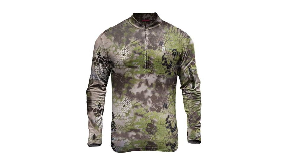 Kryptek Men's Tora 1/4 Zip Thermal Shirt, Extra Large, Altitude 16TORZA6