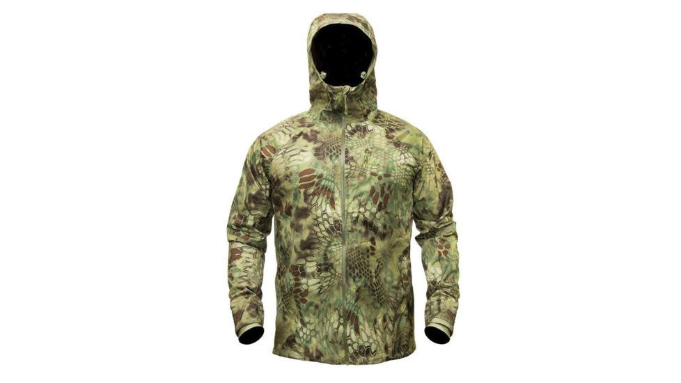 Kryptek Posedion II Mens Rain Jacket, Mandrake, Extra Small 17POSJM2