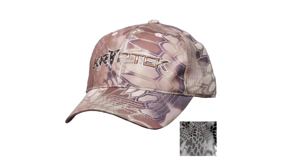 Kryptek Pride Hat, Raid/Grey, One Size, 18PRIHRG