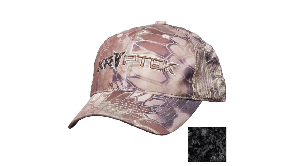 Kryptek Pride Hat, Typhon/Black, One Size, 18PRIHTB