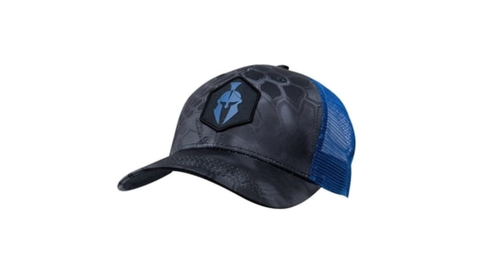 Kryptek Spartan Trucker Hat, Typhon/Blue, OS, 19SPATHTBU