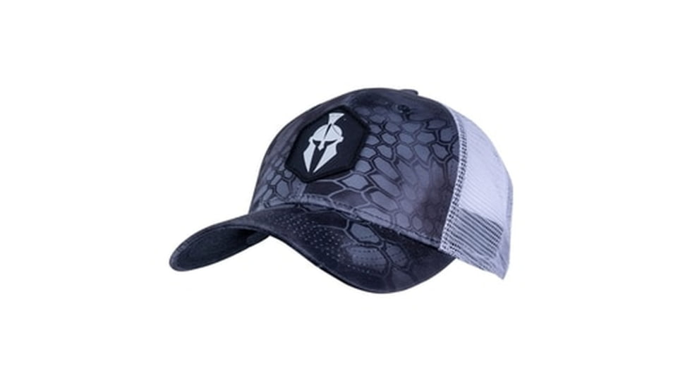 Kryptek Spartan Trucker Hat, Typhon/White, OS, 19SPATHTWH