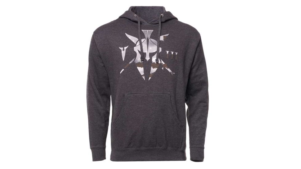 Kryptek Unit Mens Hoodie, Charcoal, Small, 18KUPOCL3
