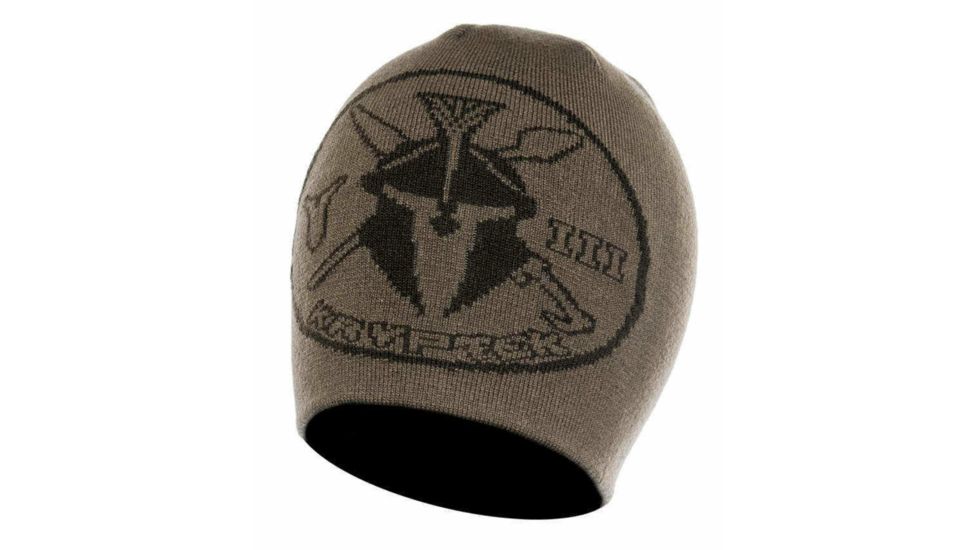 Kryptek Unit Patch Beanie, Tan, 17UNIATN