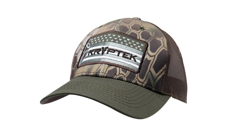 Kryptek Usa Warrior Hat, Mandrake, OS, 19USAHM