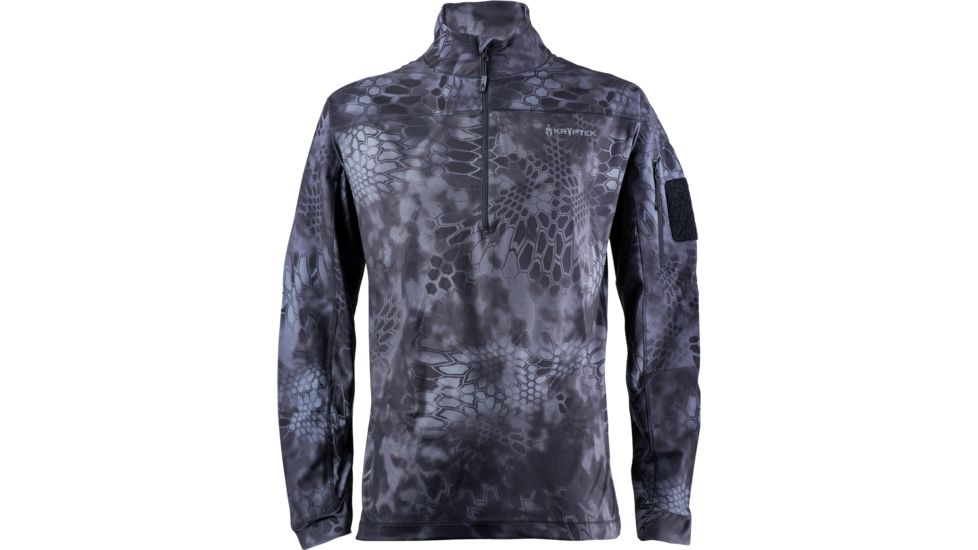 Kryptek Valhalla 2 Long Sleeve Zip - Mens, Typhon, Medium, 18VALLSZT4