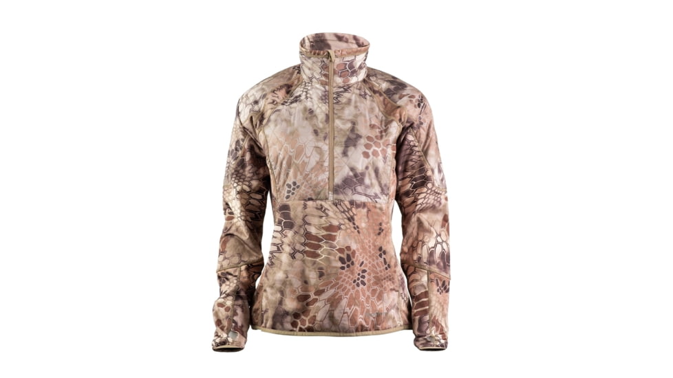 Kryptek Womens Thea 1/2 Zip, Highlander, M, 19WTHEAZH4