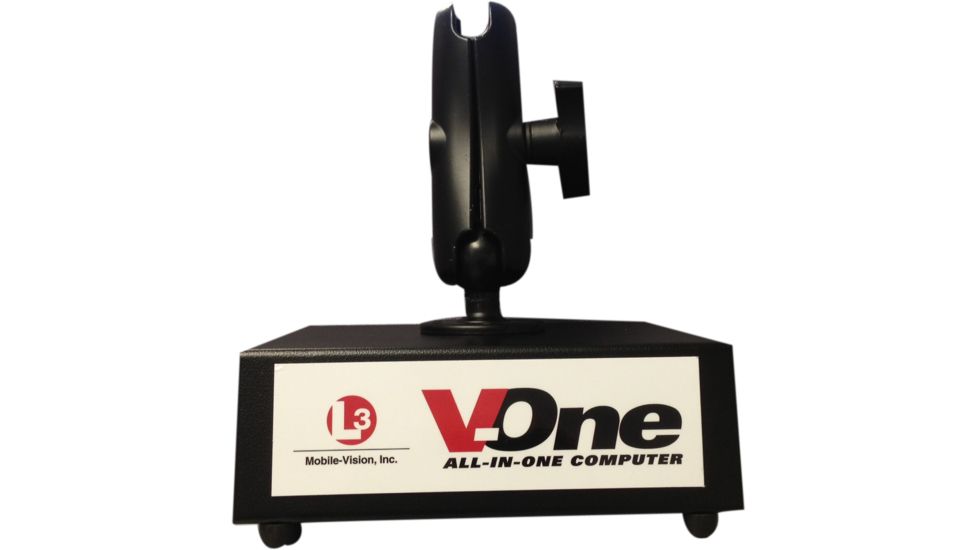 L-3 Mobile-Vision V-One Bench Test Demonstration Stand w/ AC/DC power supply LCV1DEMOSTAND