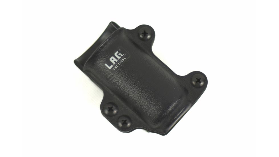 L.A.G. Tactical M.C.S. Flashlight Carrier 1.1in, Black 811256027273