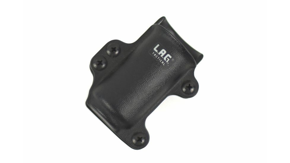 L.A.G. Tactical M.C.S. Flashlight Carrier 1.1in, Black 811256027273