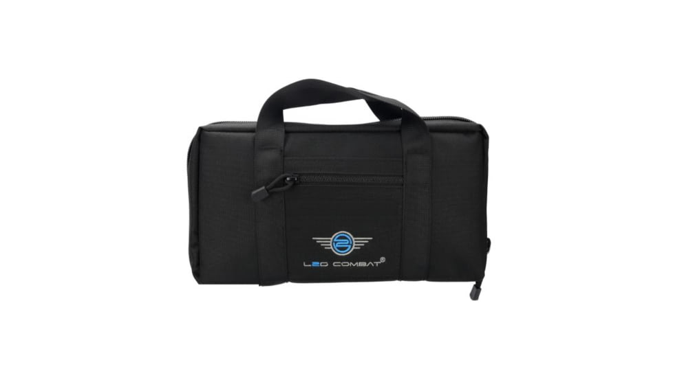 L2D Combat Tactical Padded Pistol Case, Black, LD-A-SPC