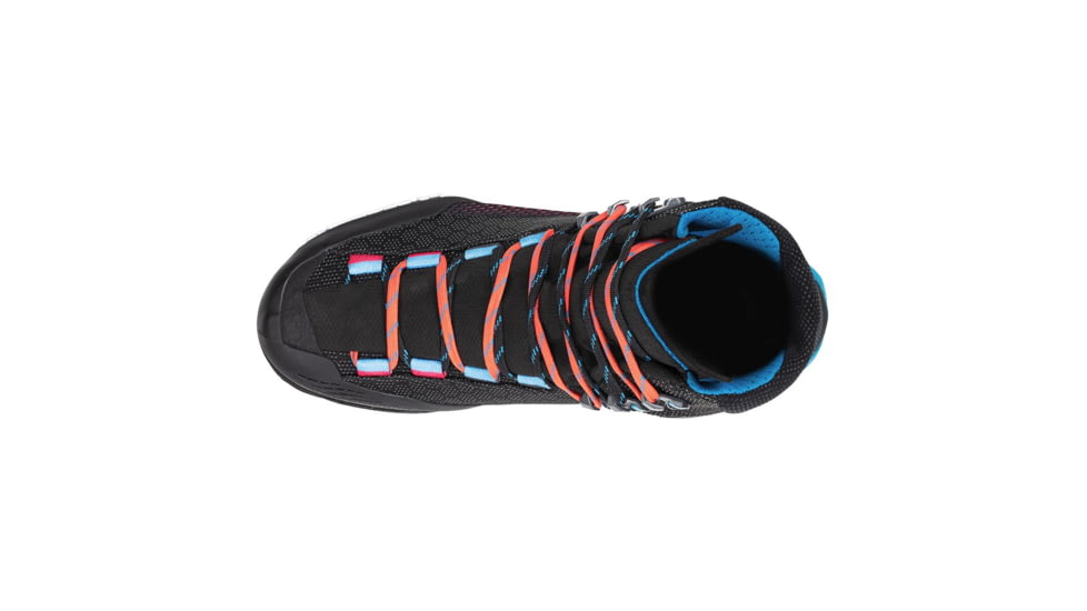 La Sportiva Aequilibrium ST GTX Mountaineering Shoes - Womens, Black/Hibiscus, 39, Medium, 31B-999402-39