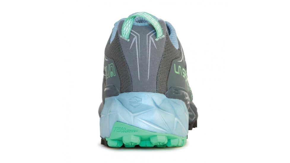 La Sportiva Akyra Trail Running Shoe - Womens, Slate/Jade Green, 38.5, 36E-903704-38.5