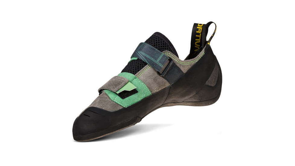 La Sportiva Aragon Climbing Shoes - Mens, Clay/Jasmine Green, 42.5, ZFCS022-G09E17-42.5
