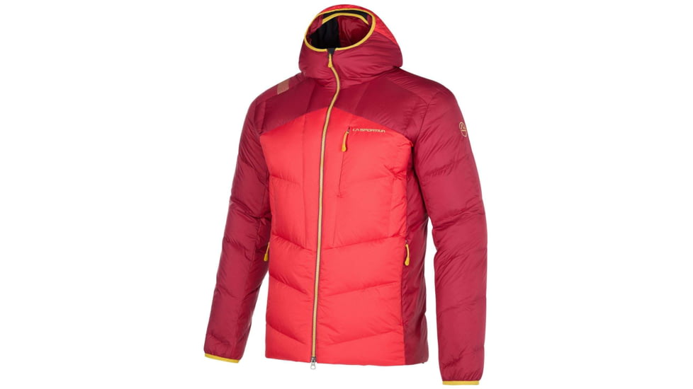 La Sportiva Atlas Down Jacket - Mens, Sunset/Sangria, Large, L53-319320-L