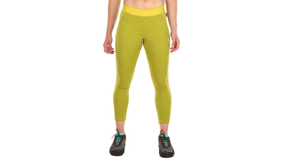 La Sportiva Brind Pant - Womens, Kiwi Celery, Medium, O31-713715-M