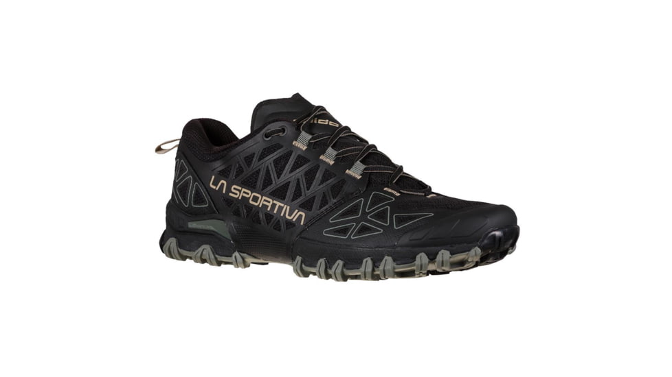 La Sportiva Bushido II Running Shoes - Mens, Black/Clay, 39.5, 36S-999909-39.5
