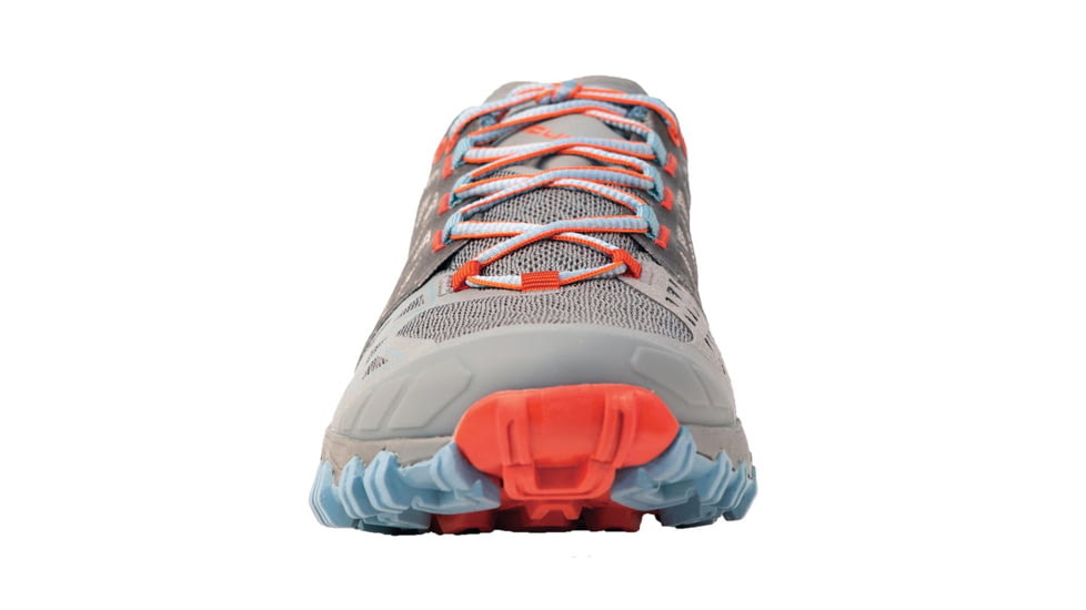 La Sportiva Bushido II Running Shoes - Womens, Moon/Paprika, 40.5, 36T-913318-40.5