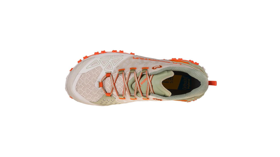 La Sportiva Bushido II Running Shoes - Womens, Tea/Cherry Tomato, 36.5, 36T-730322-36.5