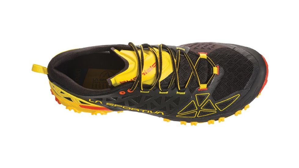 La Sportiva Bushido II Trailrunning Shoes - Mens, Black/Yellow, 40.5, 36S-999100-40.5