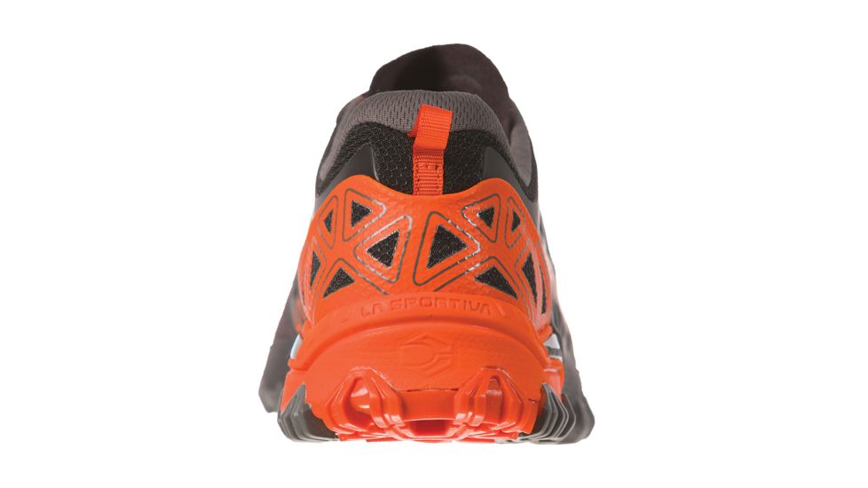 La Sportiva Bushido II Trailrunning Shoes - Mens, Carbon/Tangerine, 46.5, 36S-900202-46.5