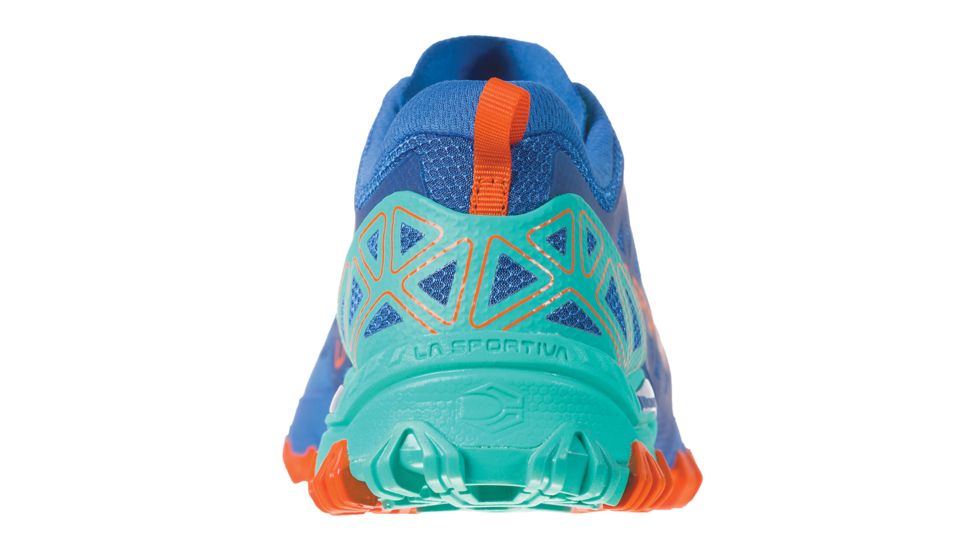 La Sportiva Bushido II Trailrunning Shoes - Womens, Marine Blue/Aqua, 38, 36T-612615-38