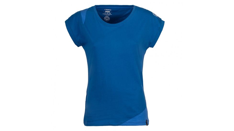 La Sportiva Chimney T-Shirt - Women's, Marine Blue/Cobalt Blue, Small I46-612613-S