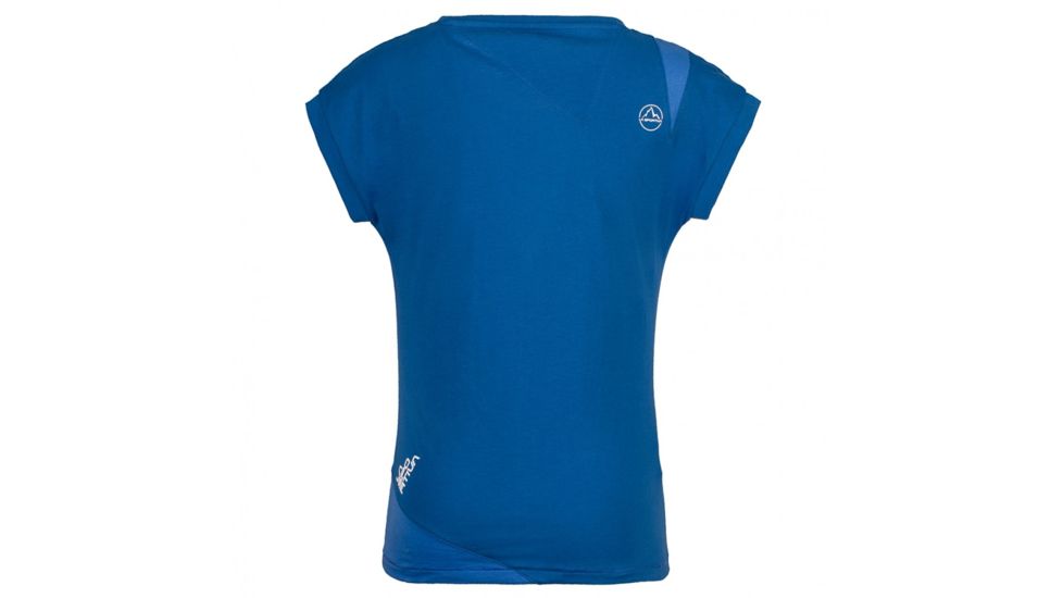 La Sportiva Chimney T-Shirt - Women's, Marine Blue/Cobalt Blue, Small I46-612613-S