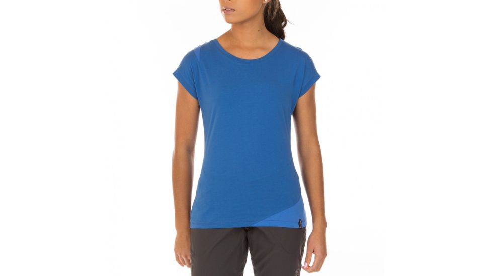 La Sportiva Chimney T-Shirt - Women's, Marine Blue/Cobalt Blue, Small I46-612613-S