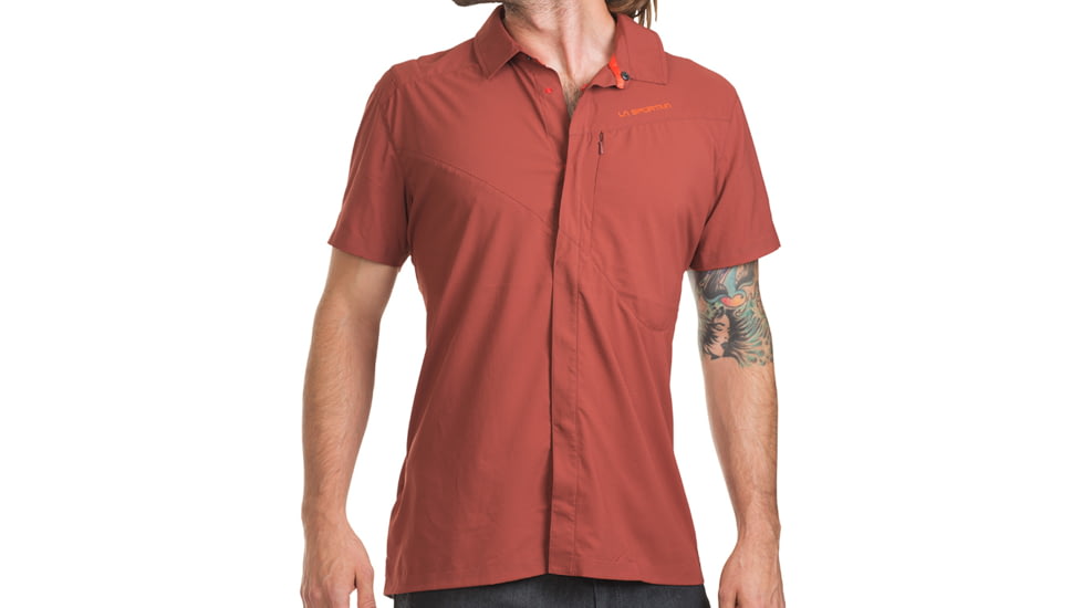 La Sportiva Chrono Shirt - Men's-Rust-Medium