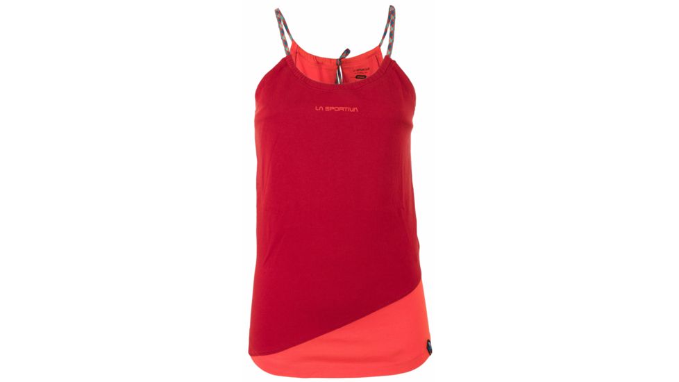 La Sportiva Class Tank - Women's-Coral/Berry-Medium