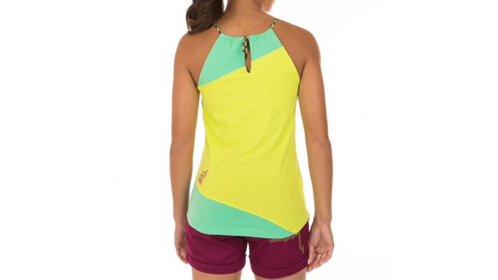 La Sportiva Class Tank - Women's, Apple Green/Jade Green, Medium I45-705704-M