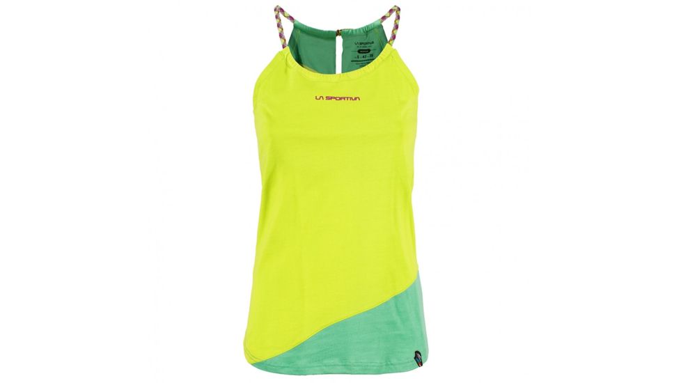 La Sportiva Class Tank - Women's, Apple Green/Jade Green, Medium I45-705704-M