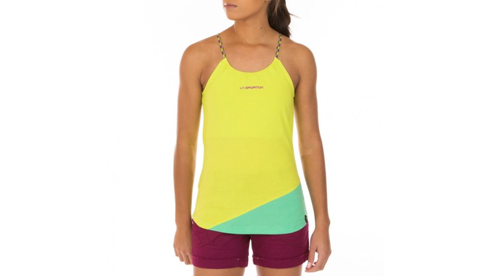 La Sportiva Class Tank - Women's, Apple Green/Jade Green, Medium I45-705704-M
