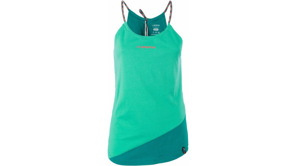 La Sportiva Class Tank - Women's-Mint/Emerald-Medium
