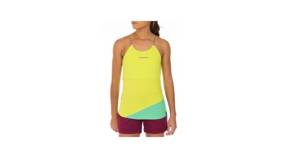 La Sportiva Class Tank - Womens, Apple Green/Jade Green, Medium, I45-705704-M