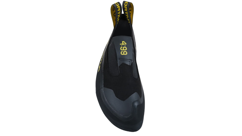 La Sportiva Cobra 4.99 Climbing Shoes - Mens, Black/Yellow, 35, ZFCS017-K00Y00-35