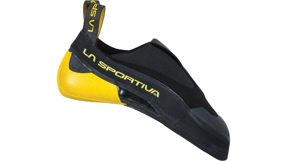 La Sportiva Cobra 4.99 Climbing Shoes - Mens, Black/Yellow, 35, ZFCS017-K00Y00-35