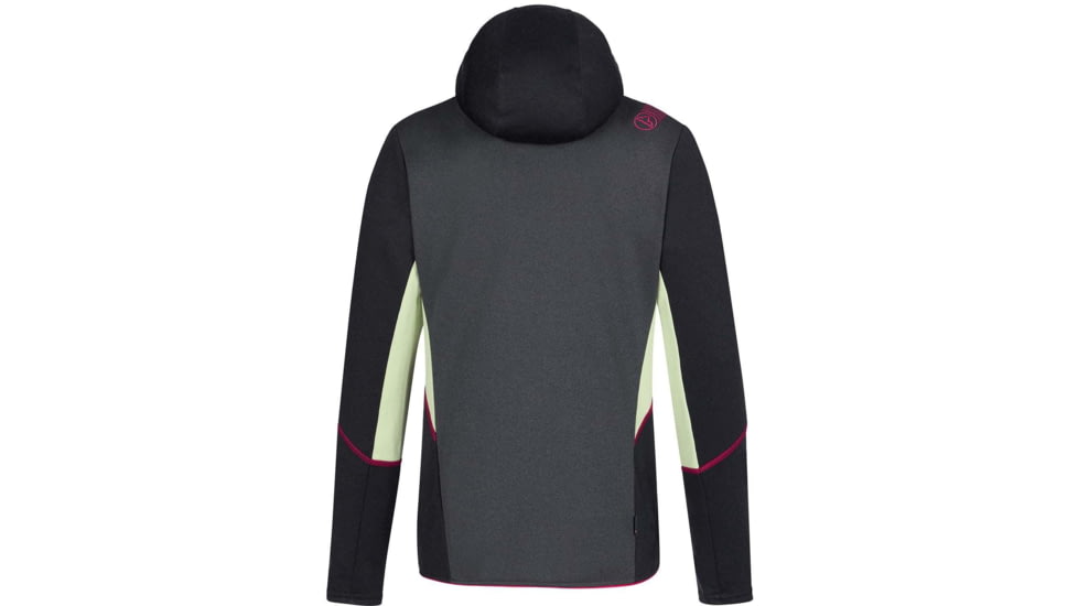 La Sportiva Cosmic Hoody - Womens, Carbon/Celadon, Large, M35-900727-L